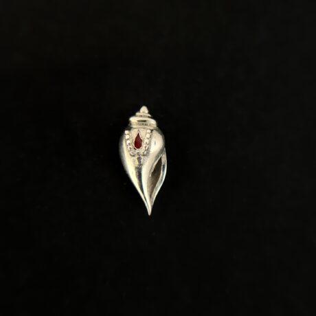 Shankh Tilak Earring